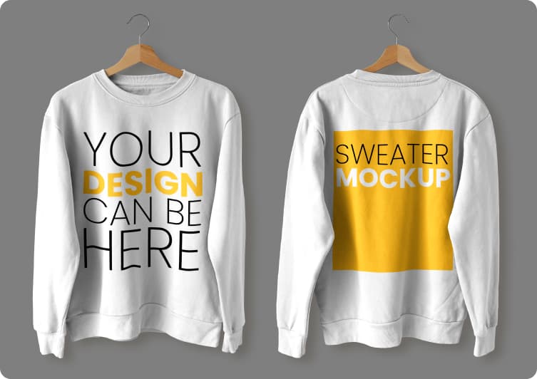 Sweater mockup